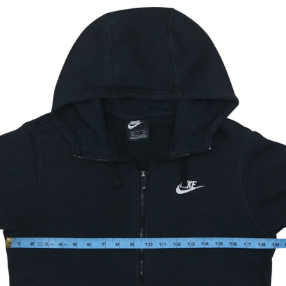 Mens UK Size S Nike Black Full Zip Hoodie