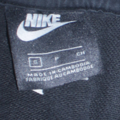 Mens UK Size S Nike Black Full Zip Hoodie