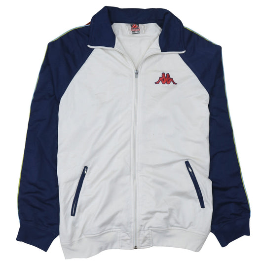 Mens UK Size XL Kappa White Gym & Training Running & Jogging Casual Jacket