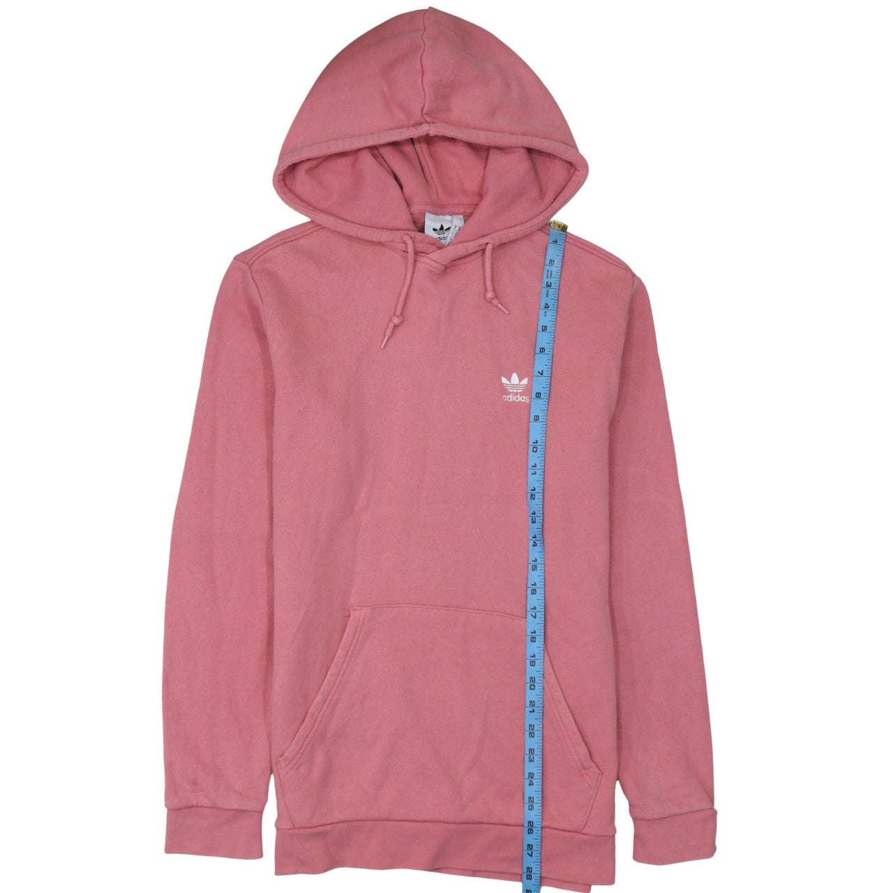 Mens UK Size M adidas Pink Pullover Hoodie