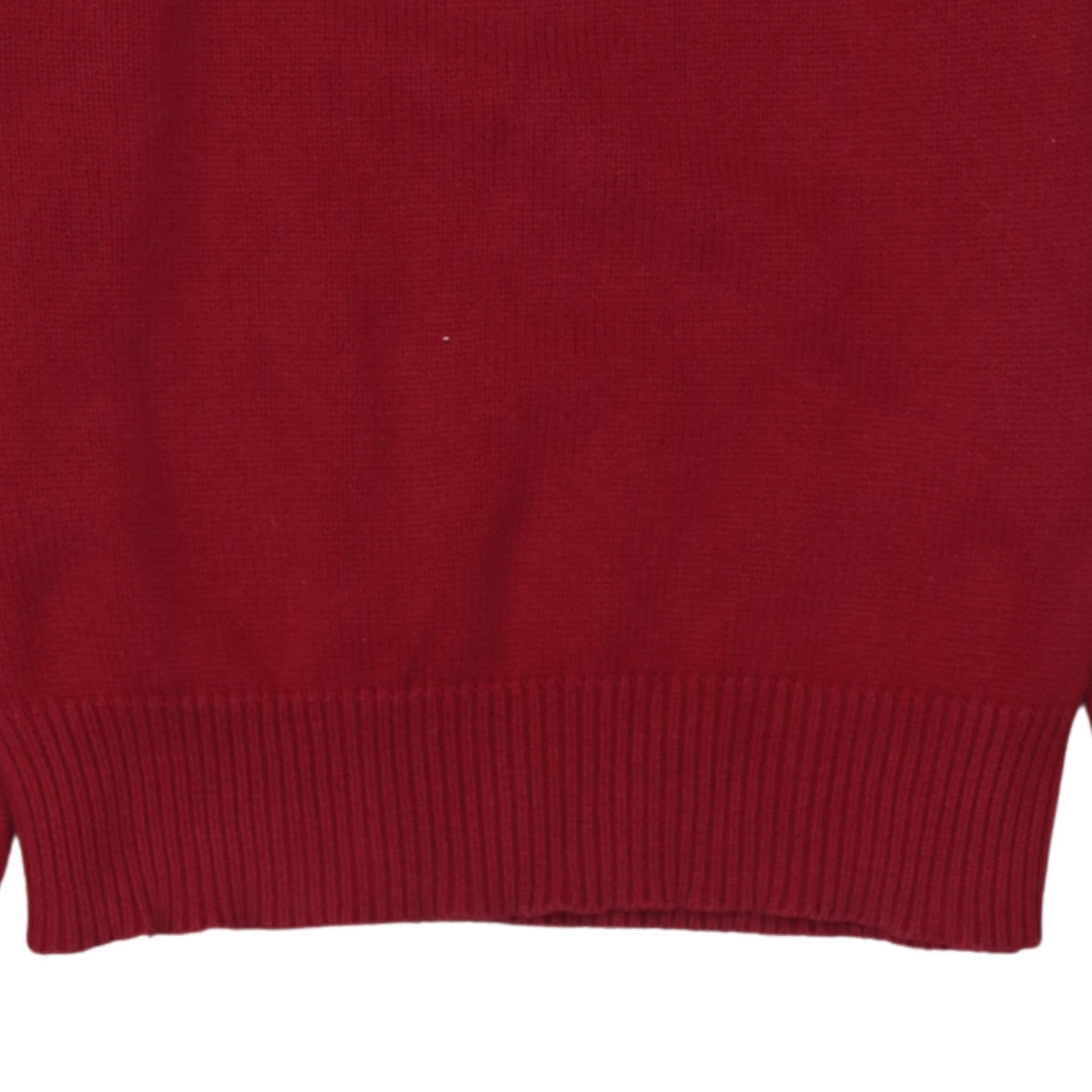 Mens UK Size S Tommy Hilfiger Denim Red Pullover Jumper
