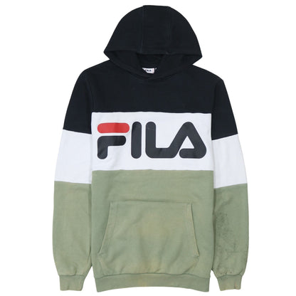 Mens UK Size XS FILA Multicoloured Pullover Hoodie