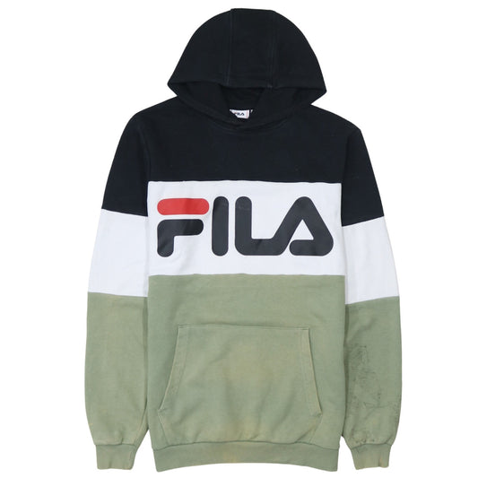 Mens UK Size XS FILA Multicoloured Pullover Hoodie