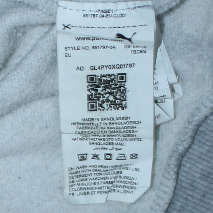 Womens UK Size XS PUMA Grey Pullover Hoodie