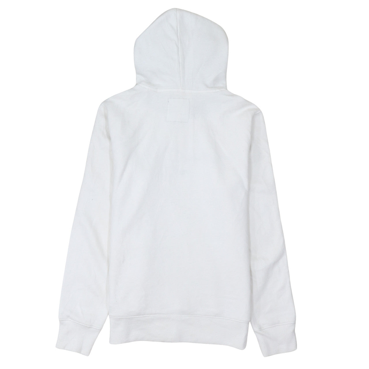 Mens UK Size S Hollister White Pullover Hoodie