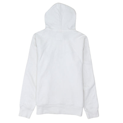 Mens UK Size S Hollister White Pullover Hoodie