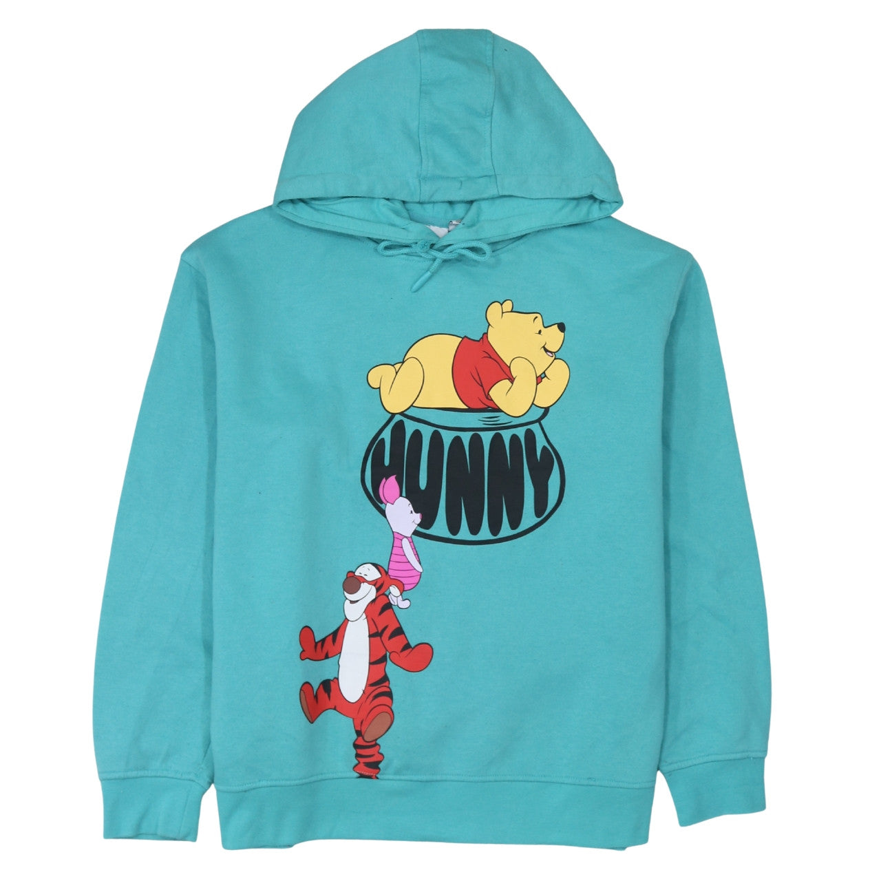 Womens UK Size 12/14 Disney Blue Pullover Hoodie