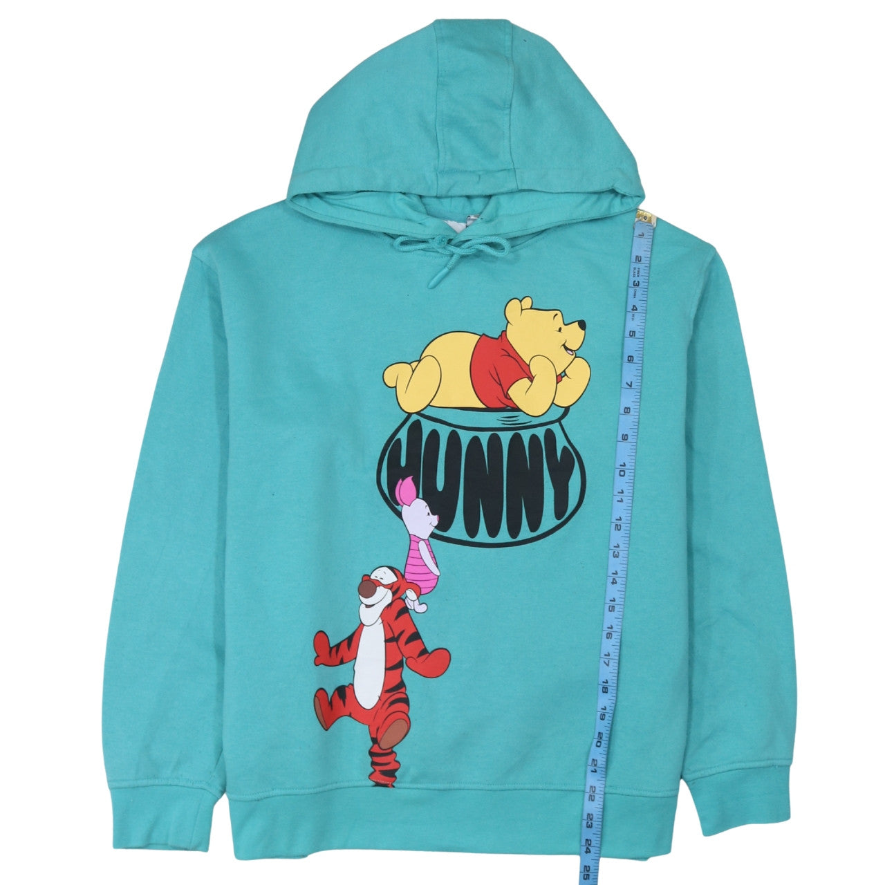 Womens UK Size 12/14 Disney Blue Pullover Hoodie