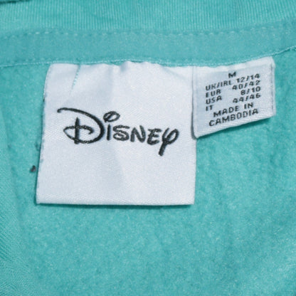 Womens UK Size 12/14 Disney Blue Pullover Hoodie