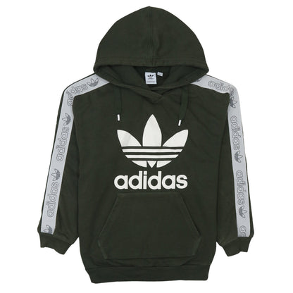 Womens UK Size XS adidas Green Pullover Hoodie
