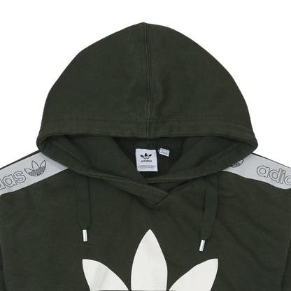 Womens UK Size XS adidas Green Pullover Hoodie