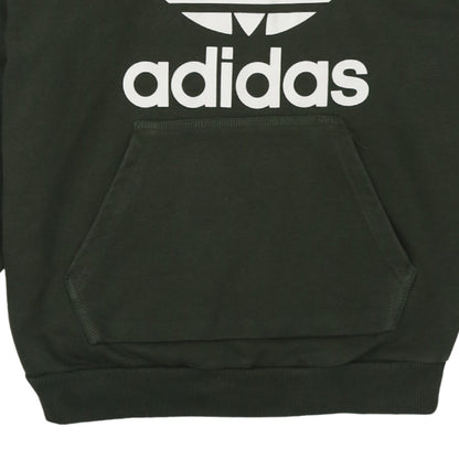 Womens UK Size XS adidas Green Pullover Hoodie