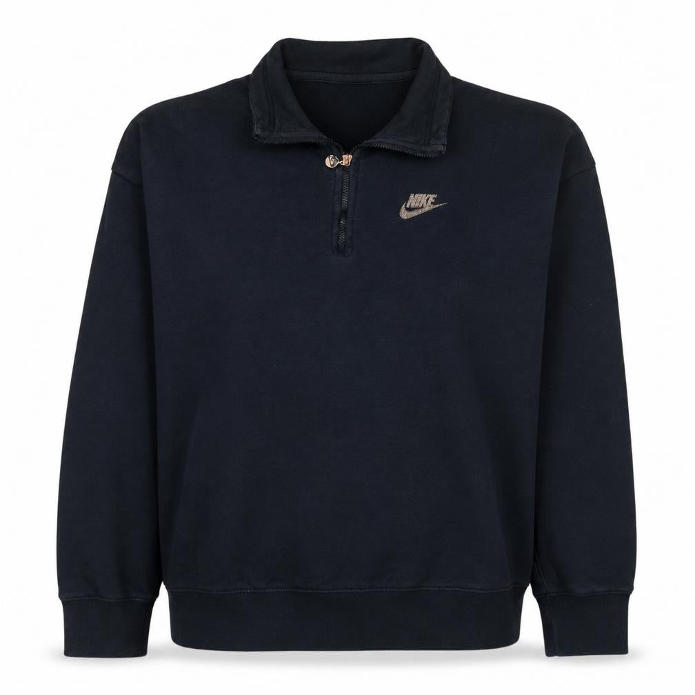 Womens UK Size XS Nike Black Pullover Sweatshirt