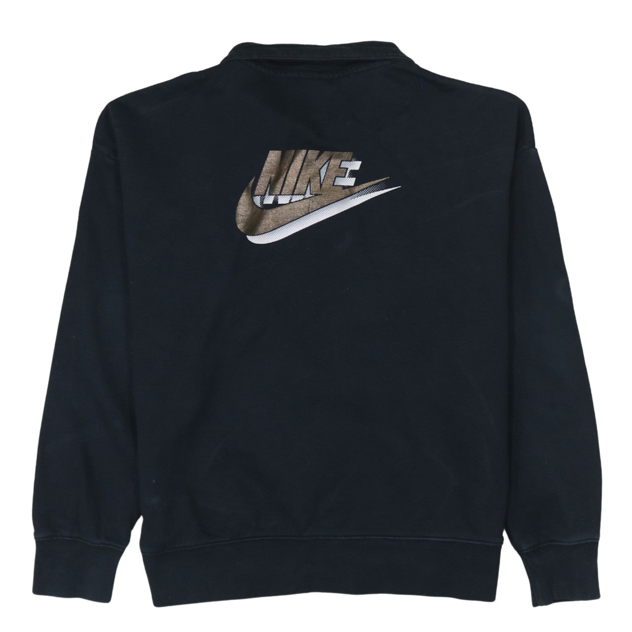 Womens UK Size XS Nike Black Pullover Sweatshirt