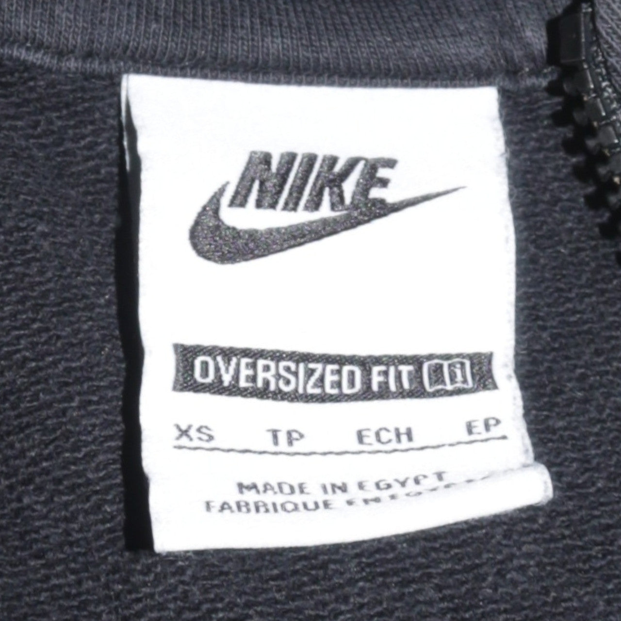 Womens UK Size XS Nike Black Pullover Sweatshirt