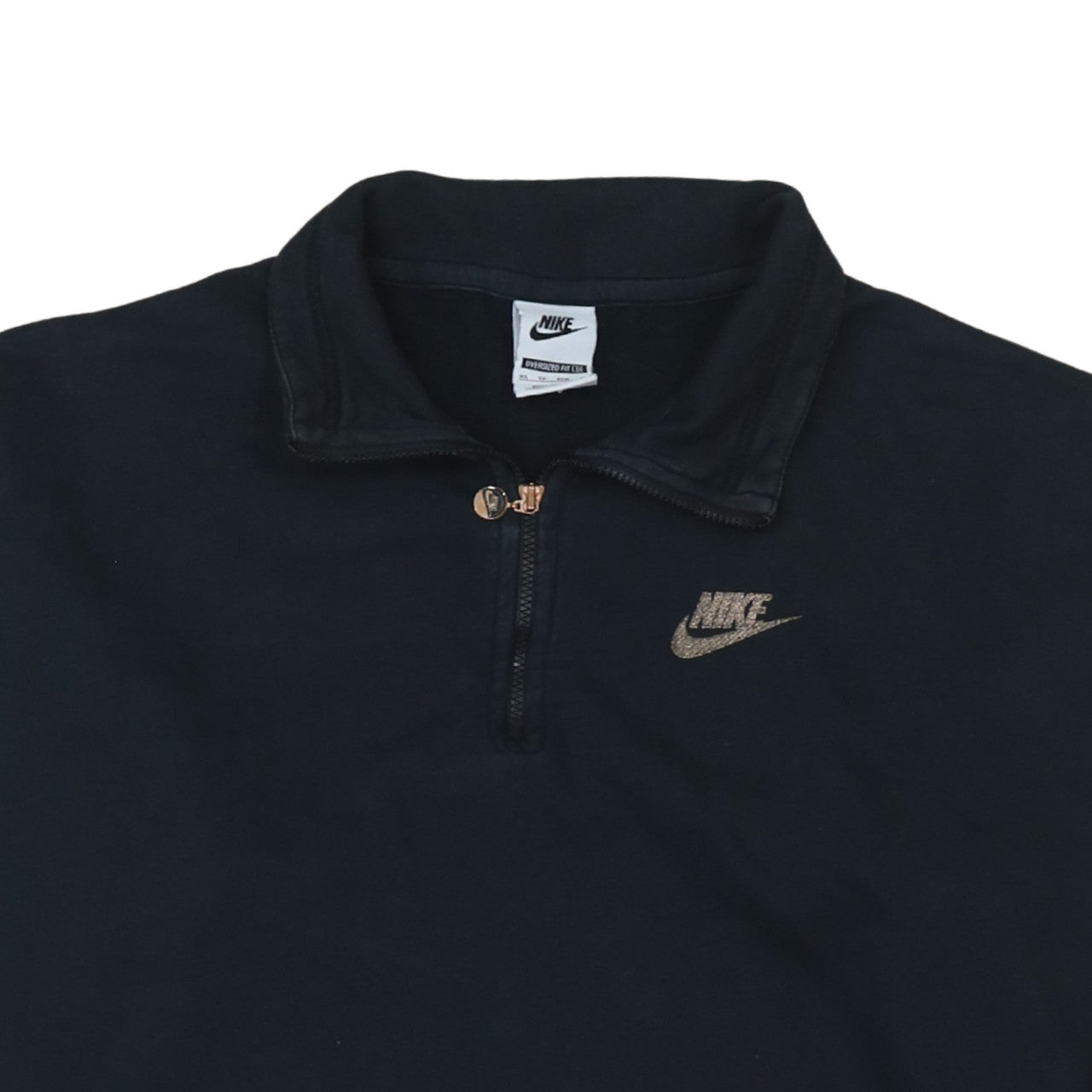 Womens UK Size XS Nike Black Pullover Sweatshirt