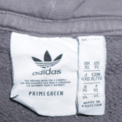 Mens UK Size XL adidas Grey Pullover Hoodie