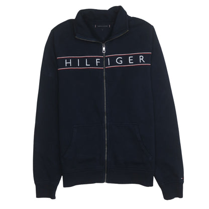 Mens UK Size S Tommy Hilfiger Blue Gym & Training Casual Walking Jacket
