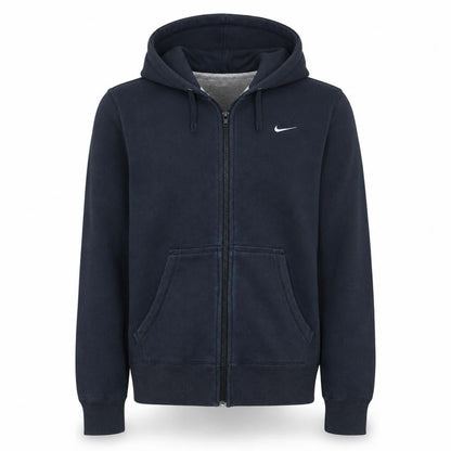 Mens UK Size M Nike Black Full Zip Hoodie