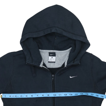 Mens UK Size M Nike Black Full Zip Hoodie