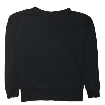 Womens UK Size 8 adidas Black Pullover Sweatshirt