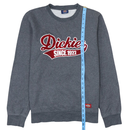 Mens UK Size M Dickies Grey Pullover Sweatshirt