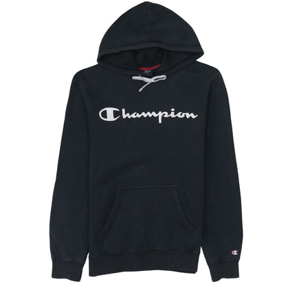 Mens UK Size S Champion Black Pullover Hoodie