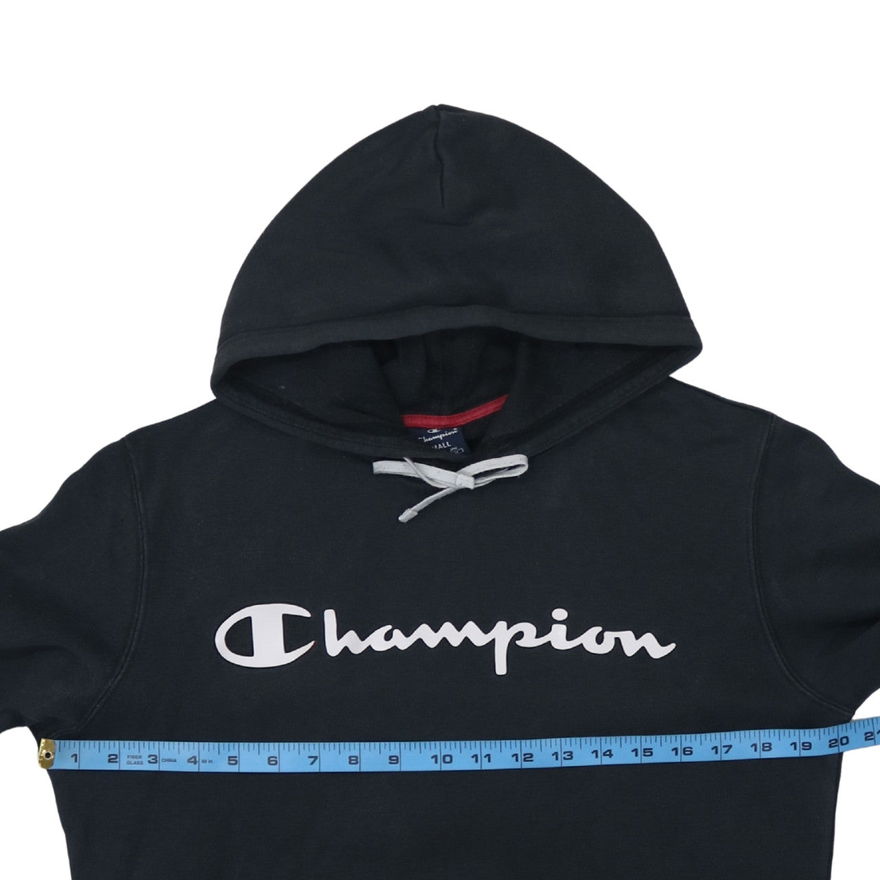 Mens UK Size S Champion Black Pullover Hoodie