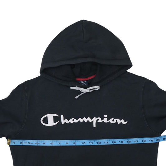 Mens UK Size S Champion Black Pullover Hoodie