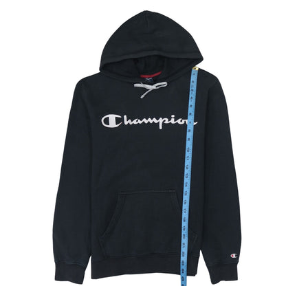 Mens UK Size S Champion Black Pullover Hoodie