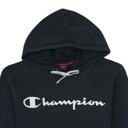 Mens UK Size S Champion Black Pullover Hoodie