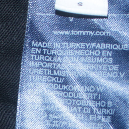 Tommy Hilfiger Lewis Hamilton Men's Black Cotton Logo T-Shirt Size S
