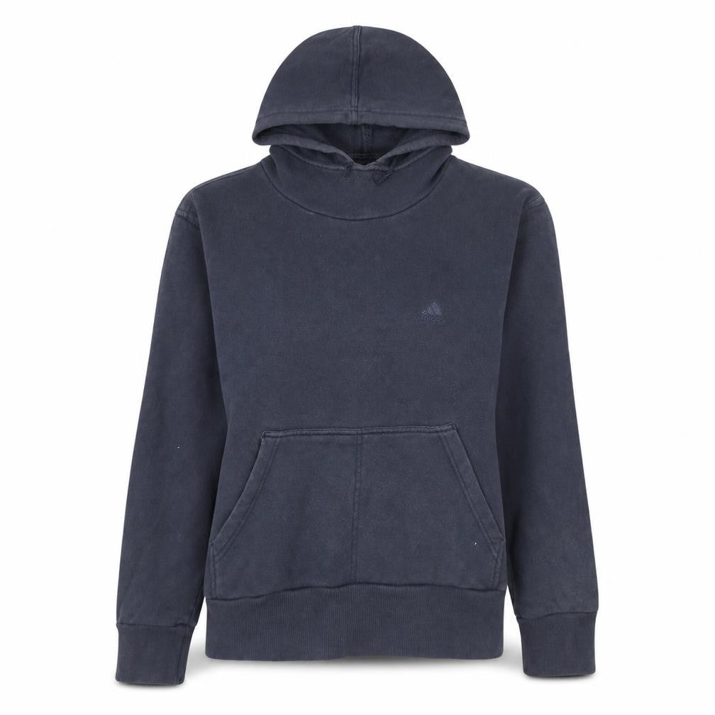 Womens UK Size 12 adidas Blue Pullover Hoodie
