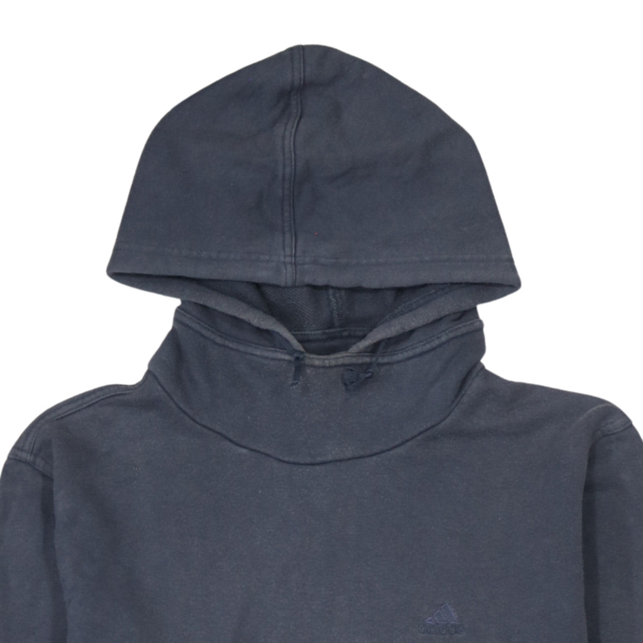 Womens UK Size 12 adidas Blue Pullover Hoodie