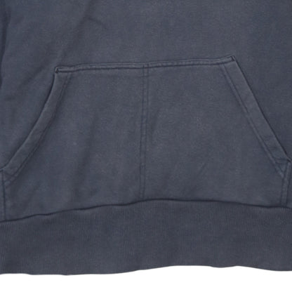 Womens UK Size 12 adidas Blue Pullover Hoodie