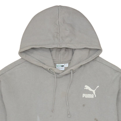 Mens UK Size 2XL PUMA Grey Pullover Hoodie