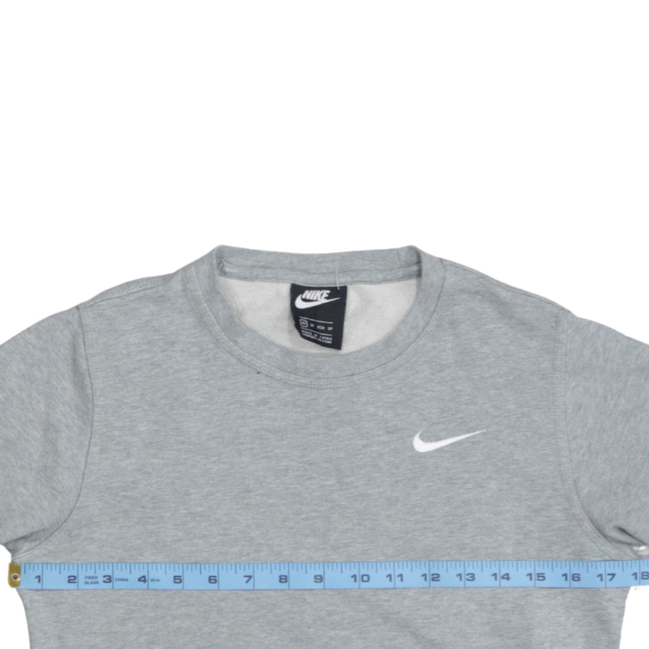 Womens UK Size XS Nike Grey Pullover Sweatshirt