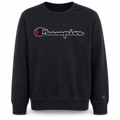 Mens UK Size S Champion Black Pullover Sweatshirt