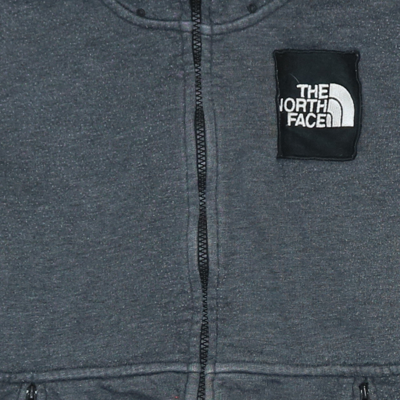 Mens UK Size S The North Face Grey Full Zip Hoodie