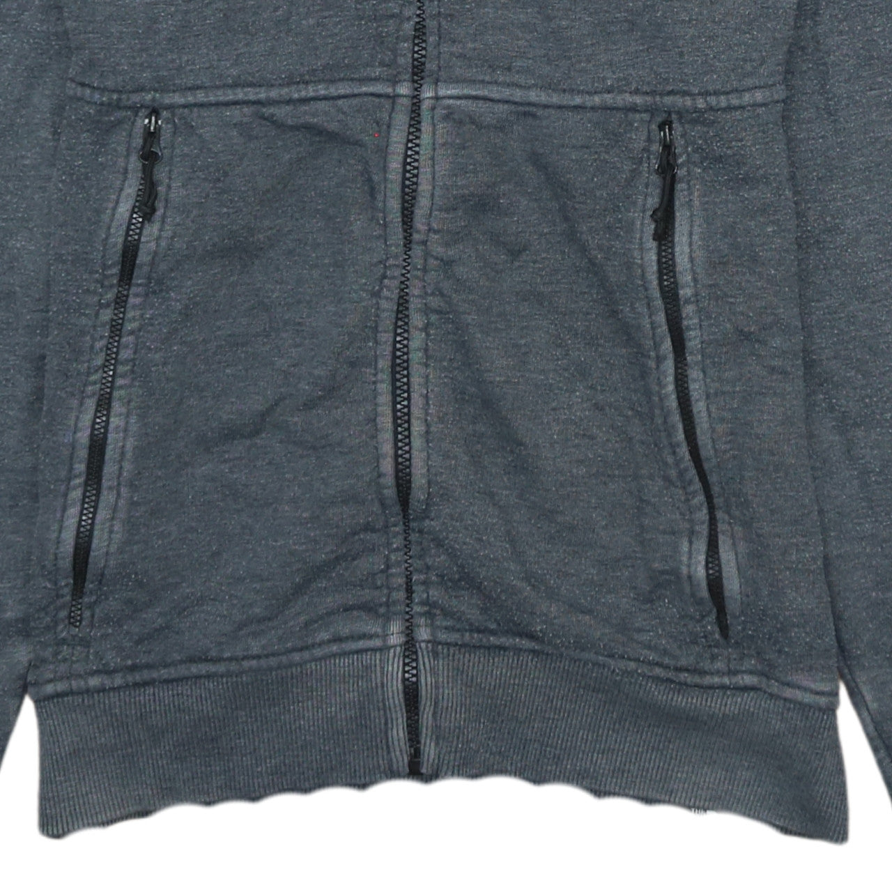 Mens UK Size S The North Face Grey Full Zip Hoodie