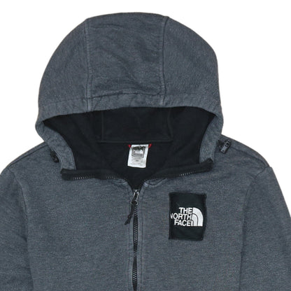 Mens UK Size S The North Face Grey Full Zip Hoodie