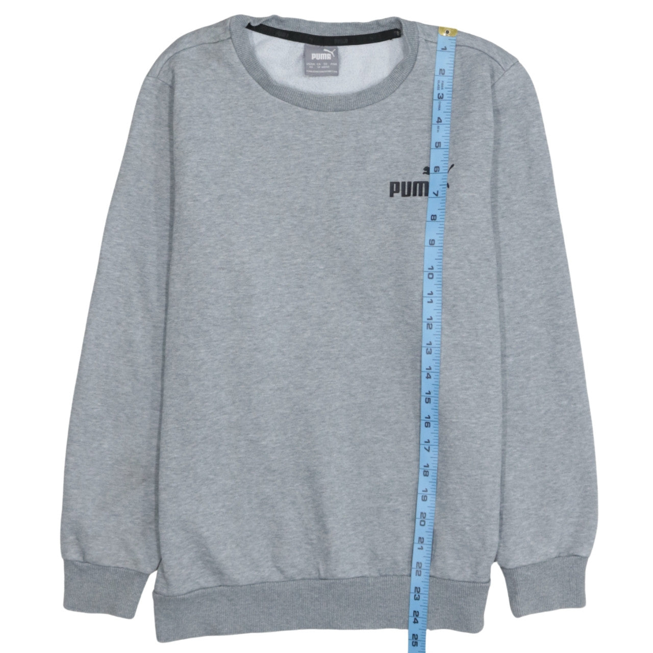 Mens UK Size XS PUMA Grey Pullover Sweatshirt