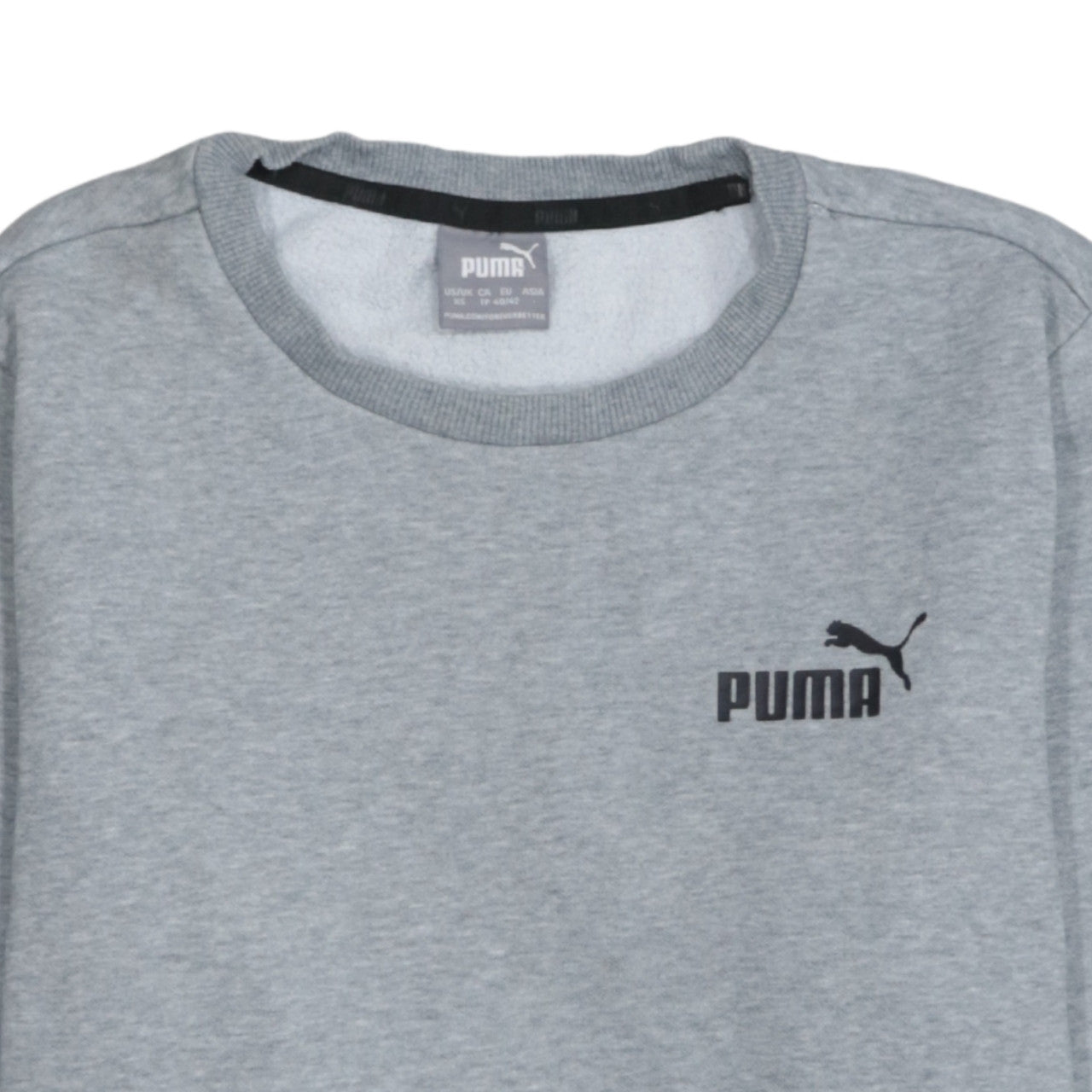 Mens UK Size XS PUMA Grey Pullover Sweatshirt