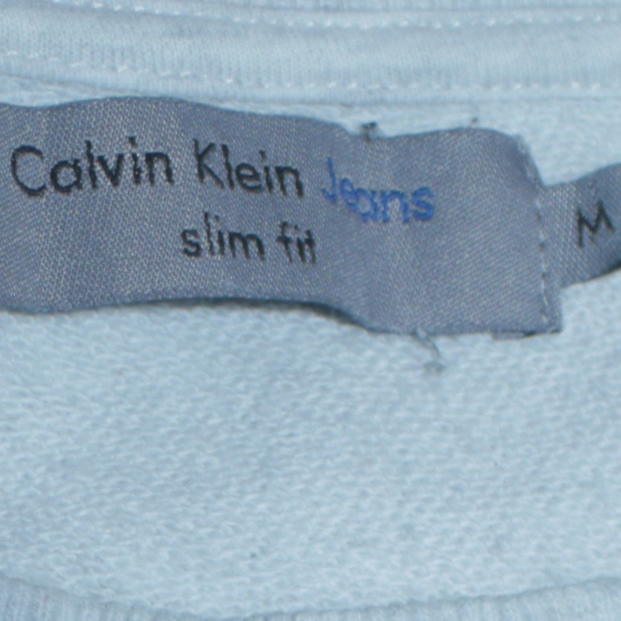 Mens UK Size M Calvin Klein Jeans Grey Pullover Sweatshirt