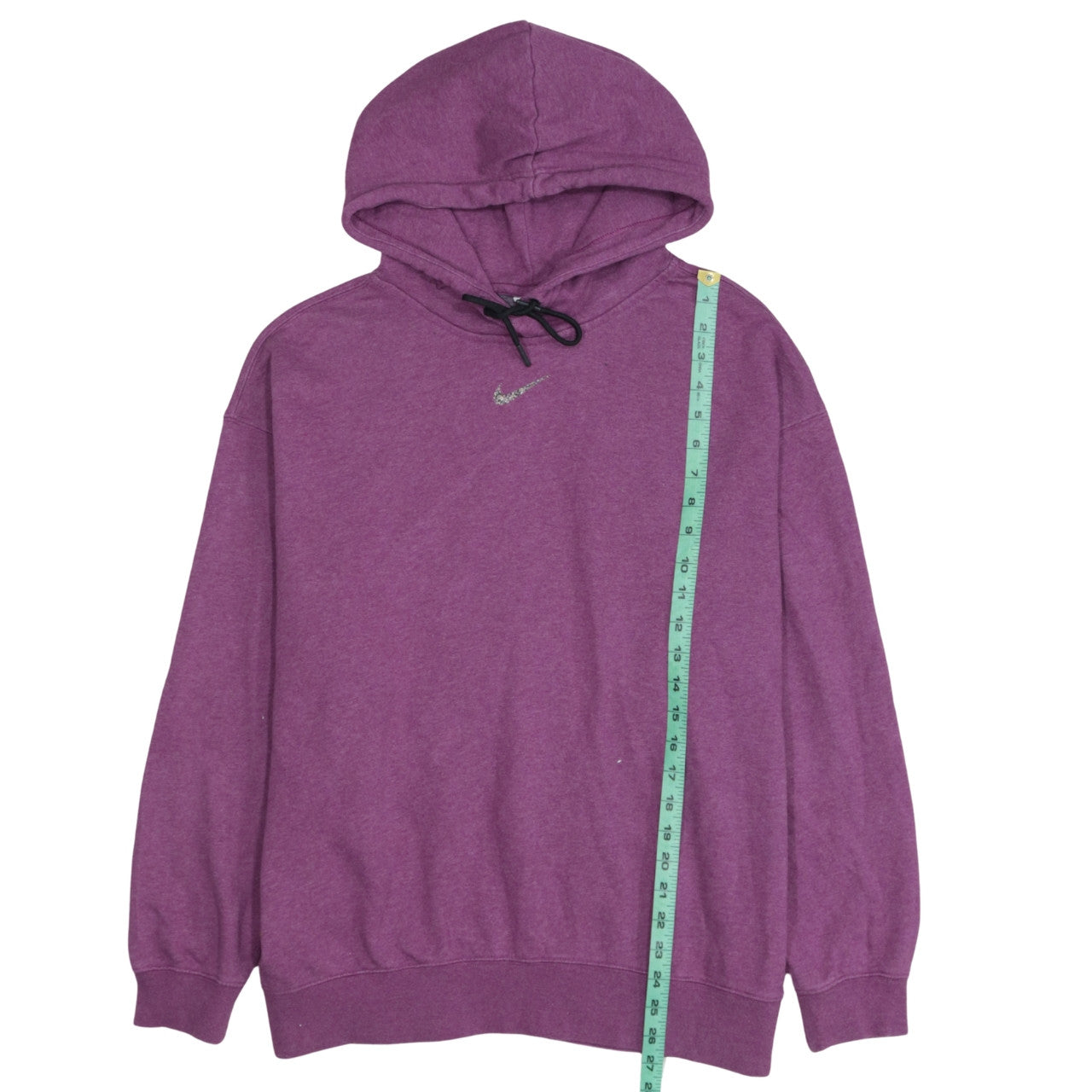 Womens UK Size M Nike Purple Pullover Hoodie