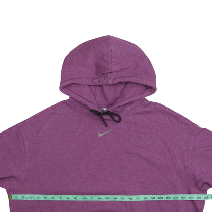 Womens UK Size M Nike Purple Pullover Hoodie