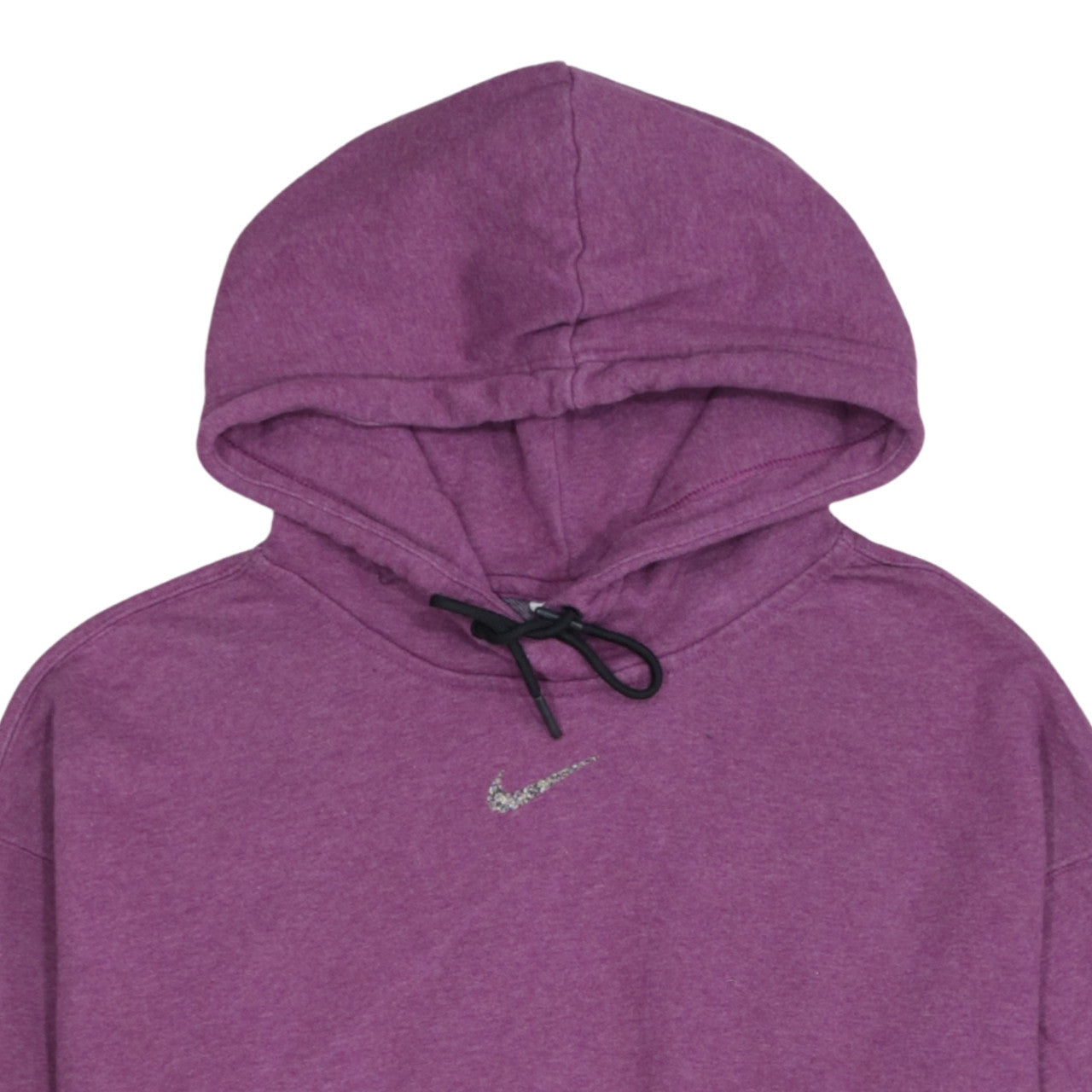 Womens UK Size M Nike Purple Pullover Hoodie