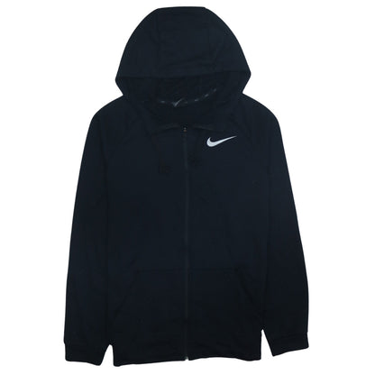 Mens UK Size S Nike Black Full Zip Hoodie