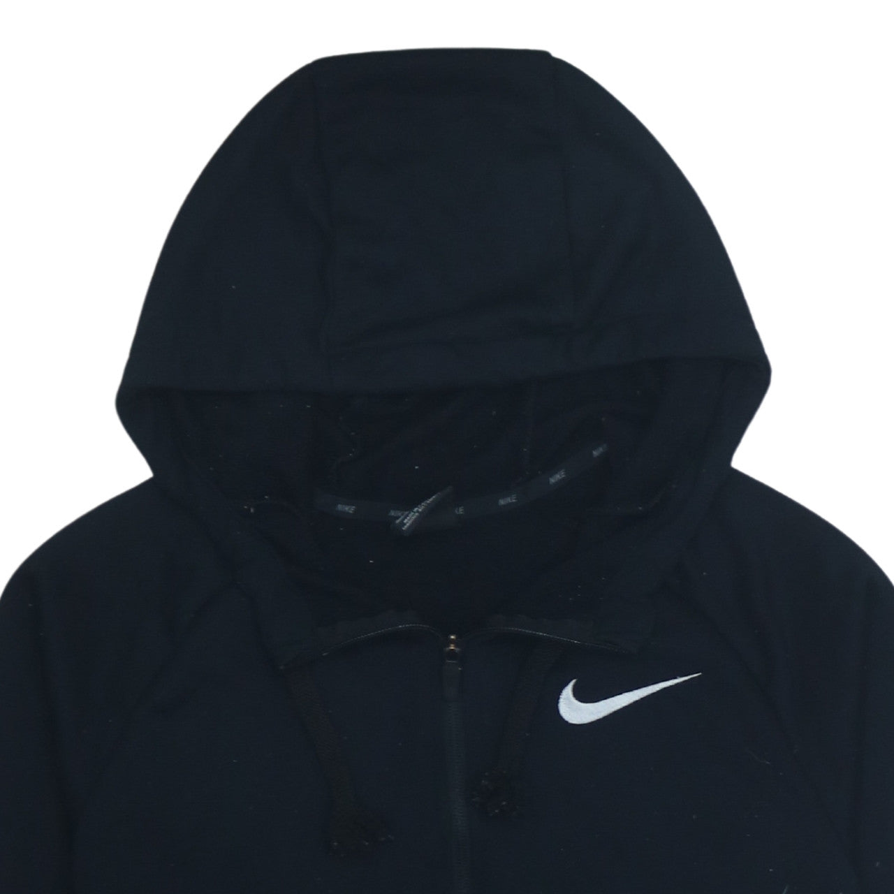 Mens UK Size S Nike Black Full Zip Hoodie