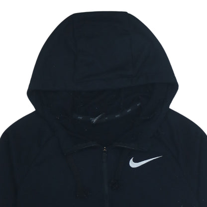 Mens UK Size S Nike Black Full Zip Hoodie